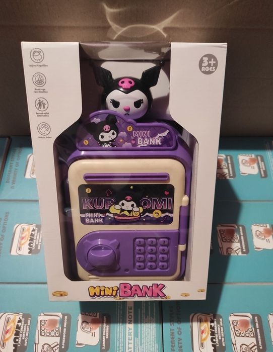 Сейф дитячий, Копілка Куромі, скарбничка Kuromi,копилка, є у Львові