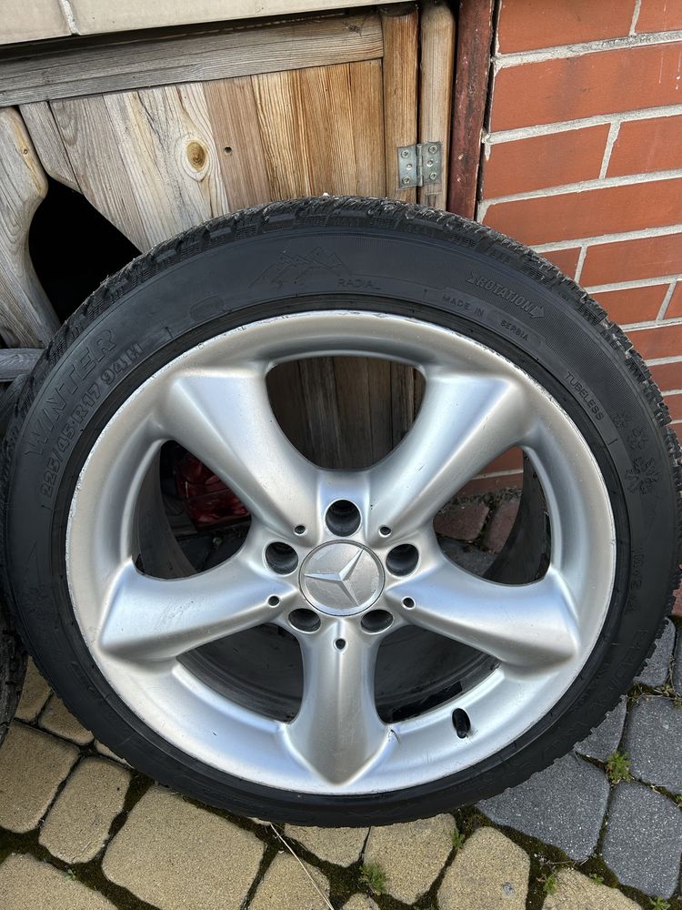 Felgi Mercedes-Benz 17” 225/45/17 dobry stan lubelskie