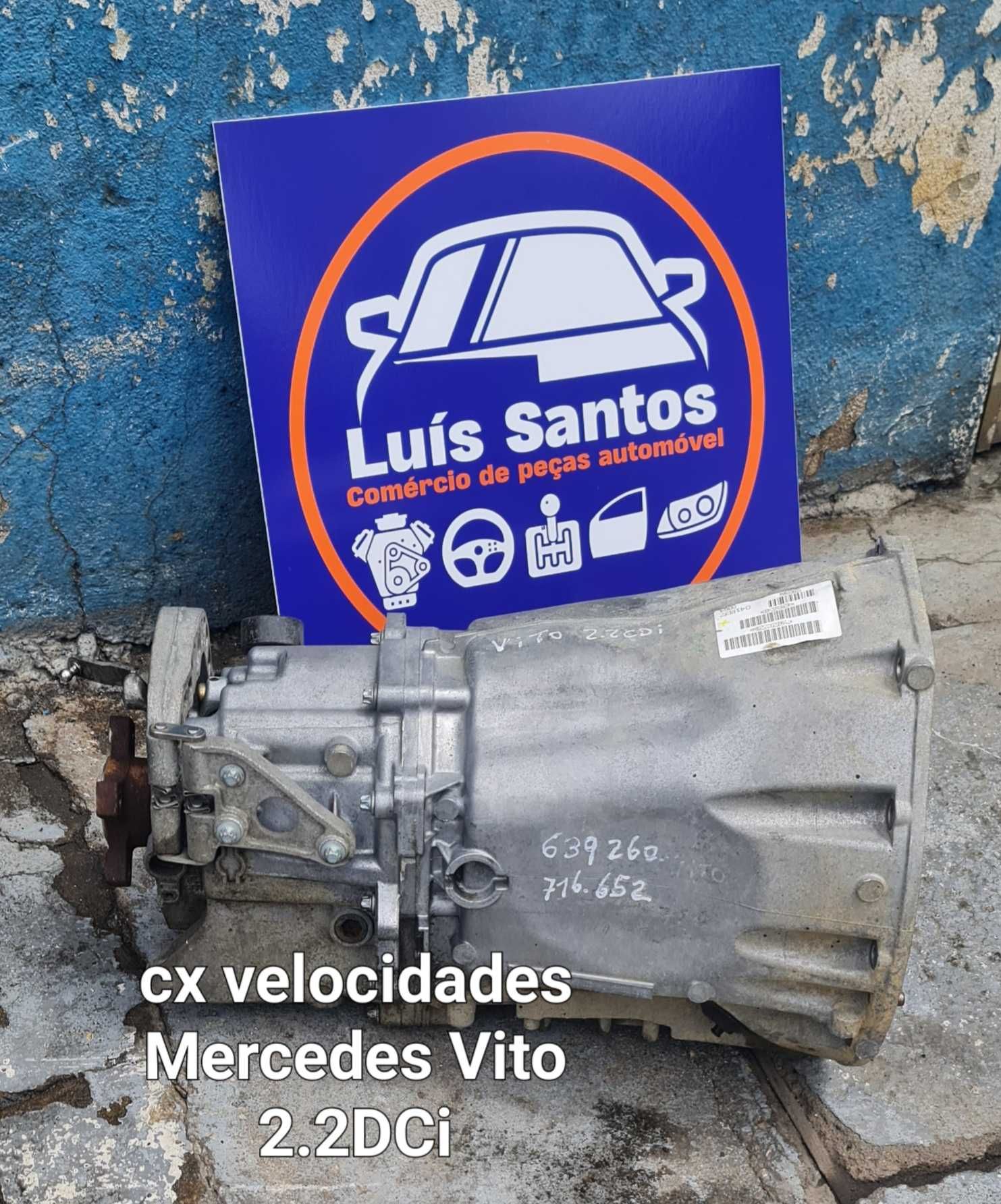 caixa  Velocidades Mercedes Vito 2.2 cdi  716.652