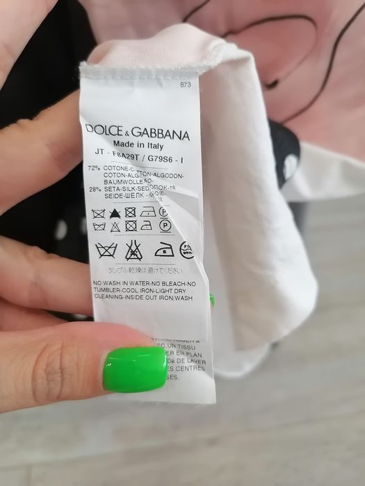 Блуза Dolce Gabbana S шовк джемпер Escada Dsquared джинсовка Versace