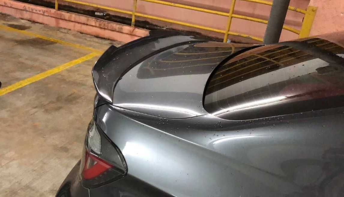 Spojler spoiler lotka PSM BMW E90 CZARNY POŁYSK /  CARBON