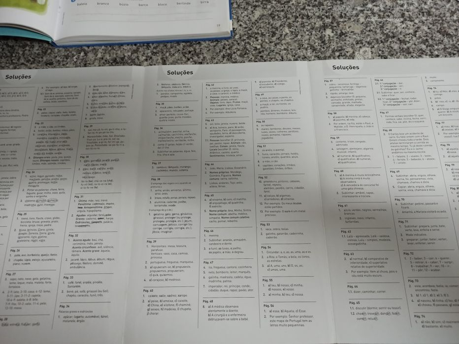 Livro apoio a gramática do 1. Ciclo