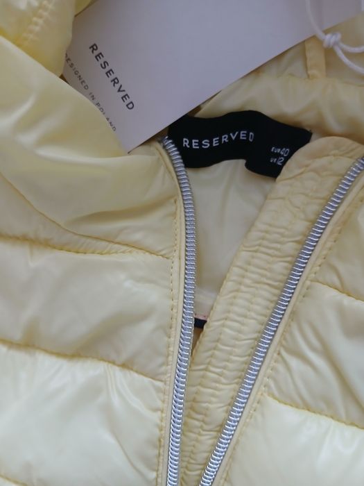 Nowa żółta kurtka Reserved