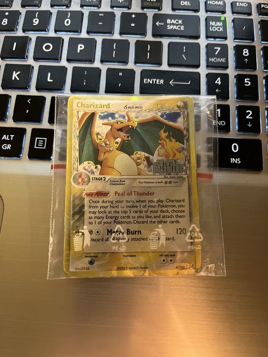 Charizard Delta Species EX Crystal Guardians holo reverse 4/100