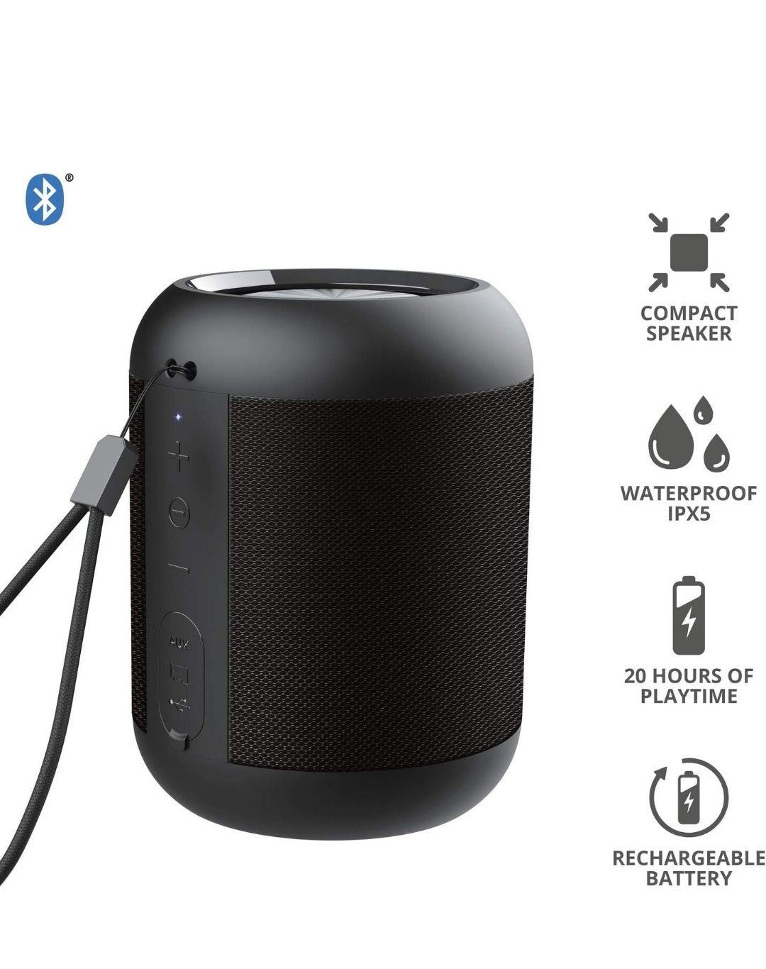 Głośnik bluetooth Trust Rokko 10W