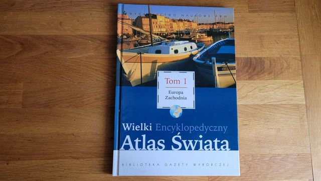 Wielki Encyklopedyczny Atlas Świata, Tom 1, Europa Zachodnia