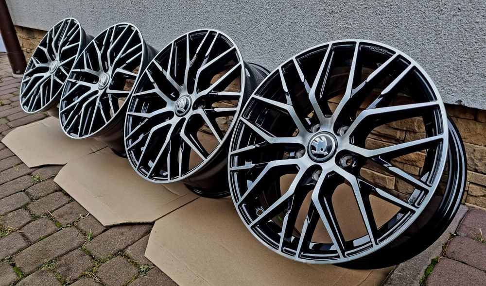 5x112 17 SKODA NOWE ALUFELGi Superb 1 2 3 Octavia VRS Kodiaq