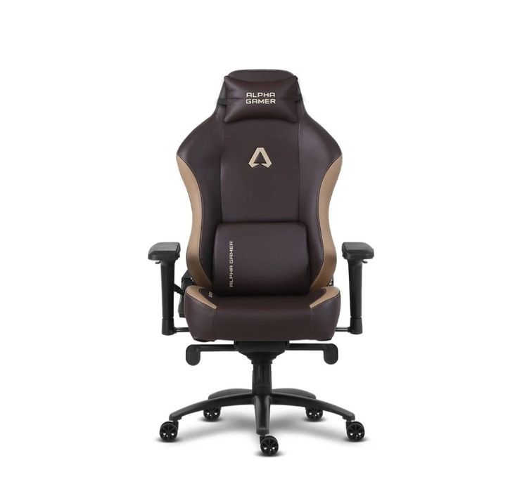 Cadeira Gaming ALPHA GAMER Nébula (Castanho e Preto)