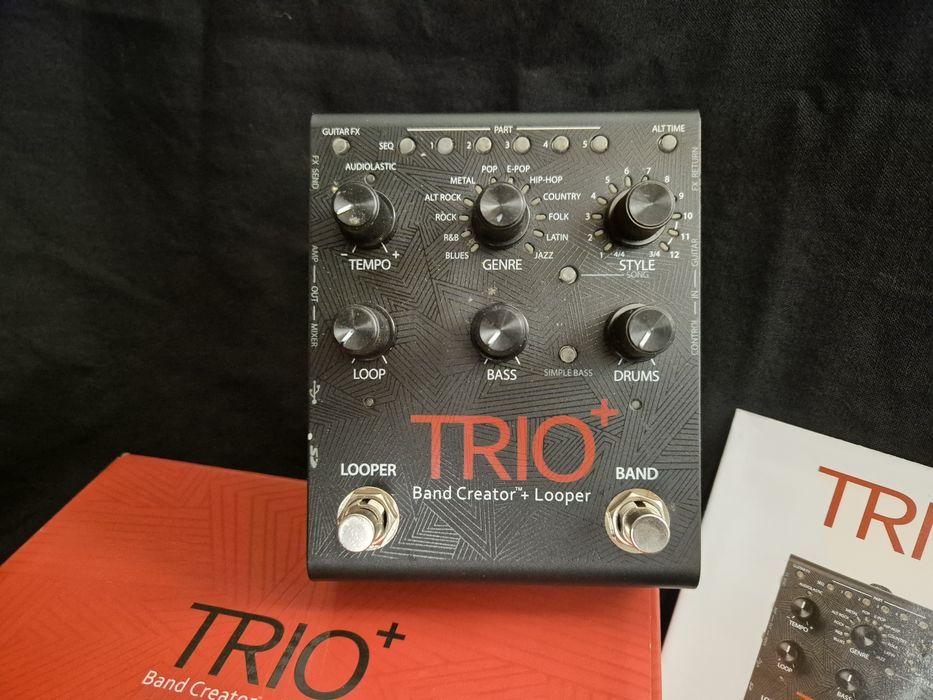 Digitech Trio+ drums and looper
