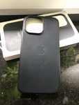 Apple Iphone 14 PRO Max Leather Case Midnight