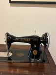 Máquina de costura antiga Singer