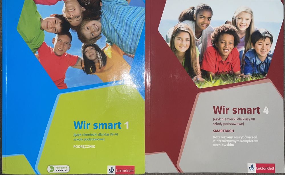 Podręcznik Wir Smart 1 i ćwiczenia Wir Smart 4