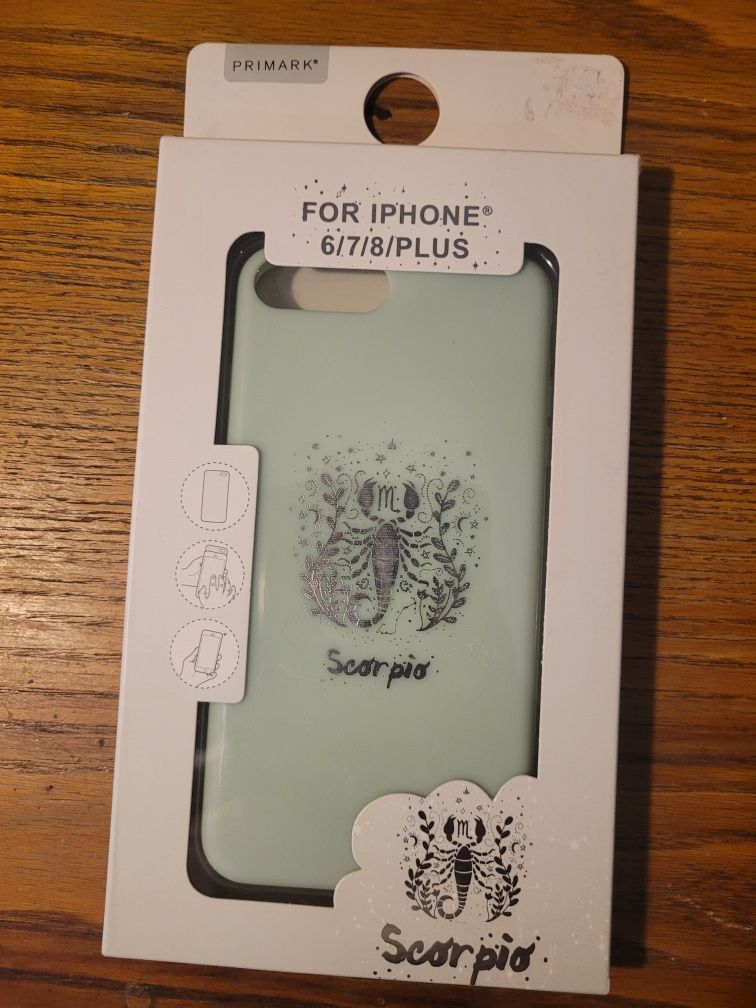 Case na telefon znak zodiaku skorpion miętowy