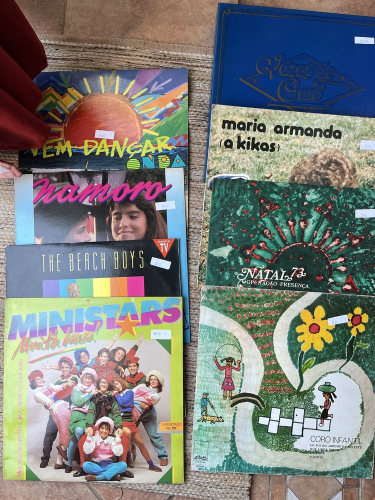 Discos vinil- Vários com preço em cada um