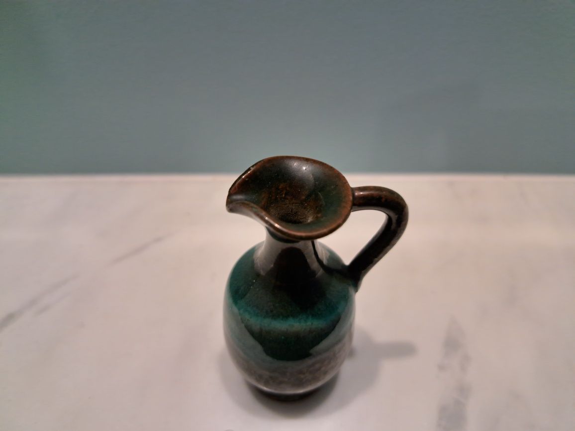 Ceramika Prl wazonik Rzut Toruń miniatura