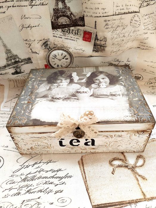 Pudełko na herbatę herbaciarka