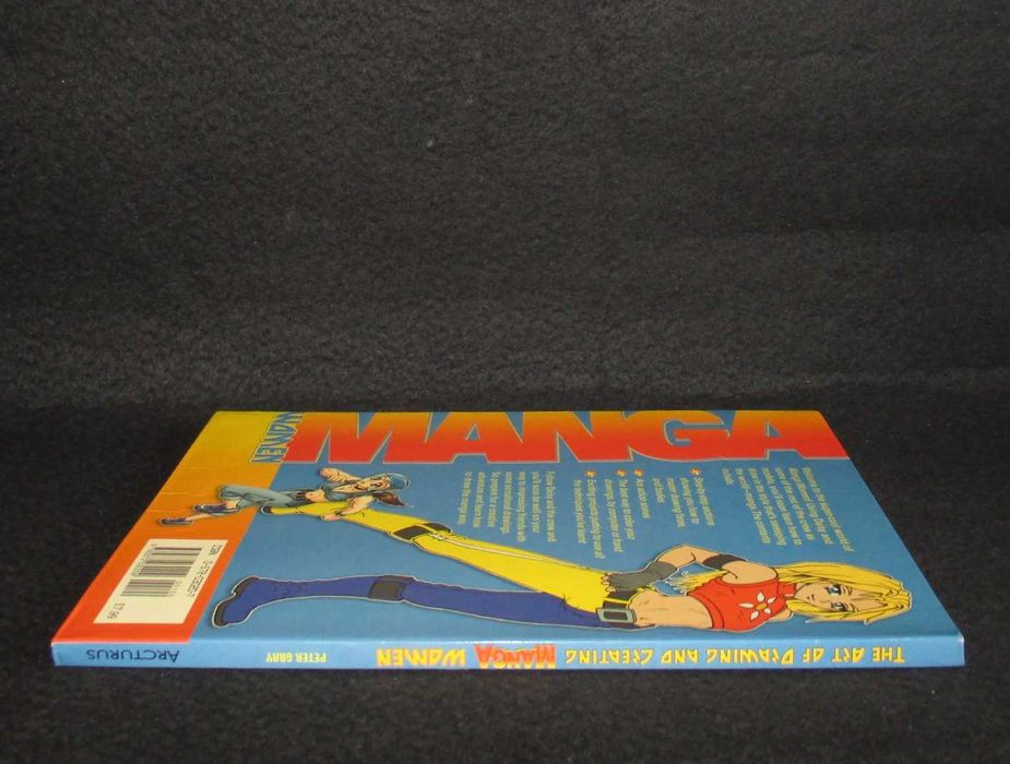 Livro The Art of Drawing and Creating Manga Women Peter Gray