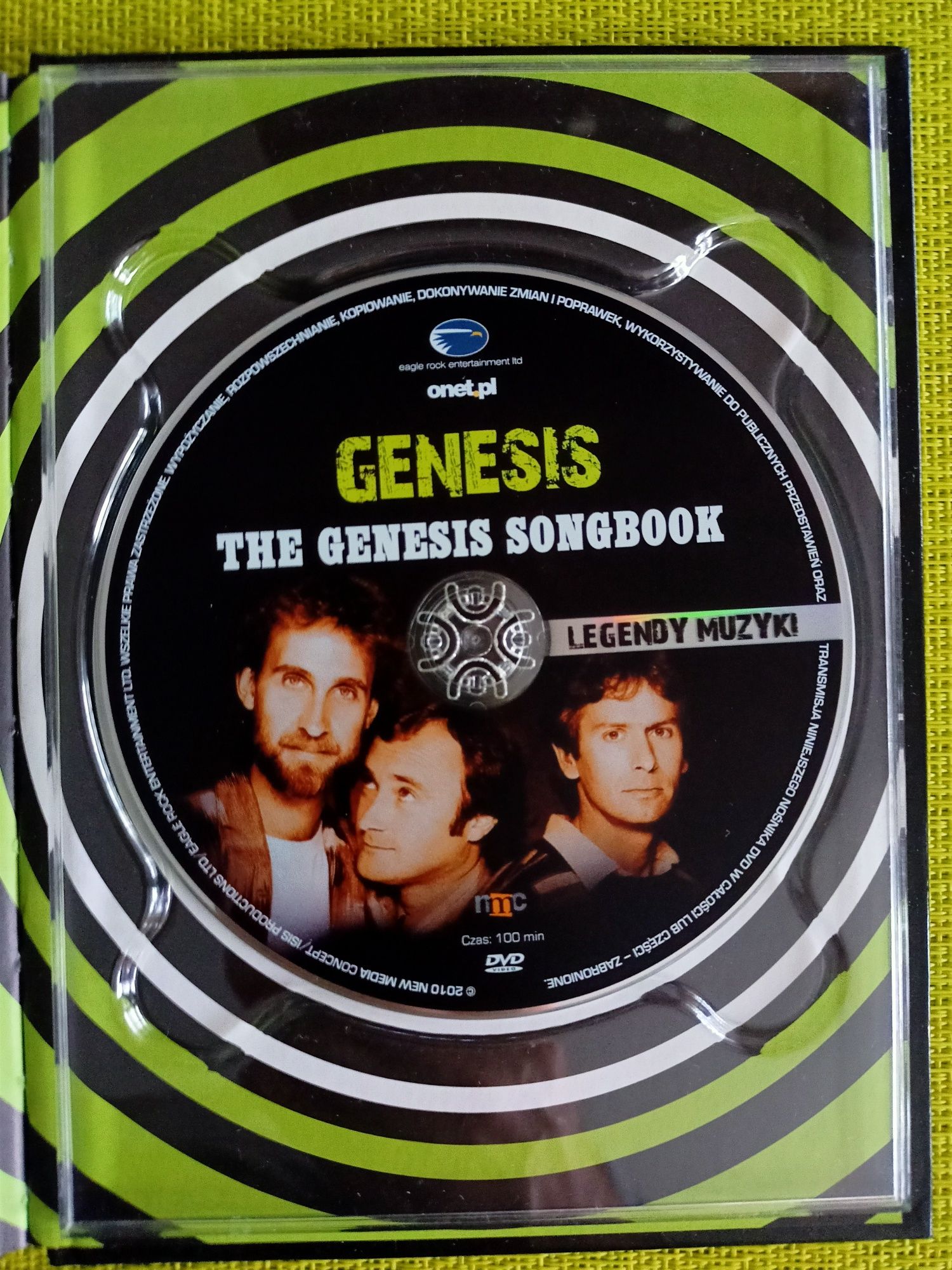 Genesis - biografia zespołu ( booklet + dvd )