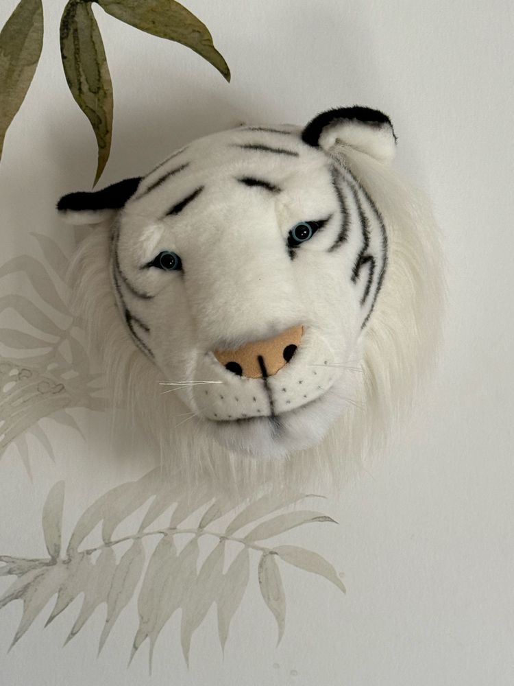 Cabeças animais peluche