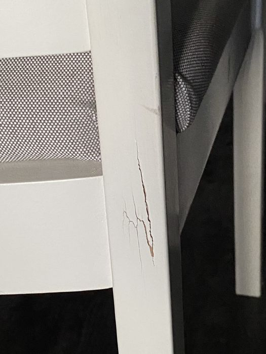 Krzesło Ekedalen, Ikea, białe