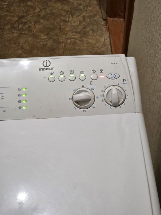 Пральна машина Indesit WITP82 (Вертикальна загрузка)