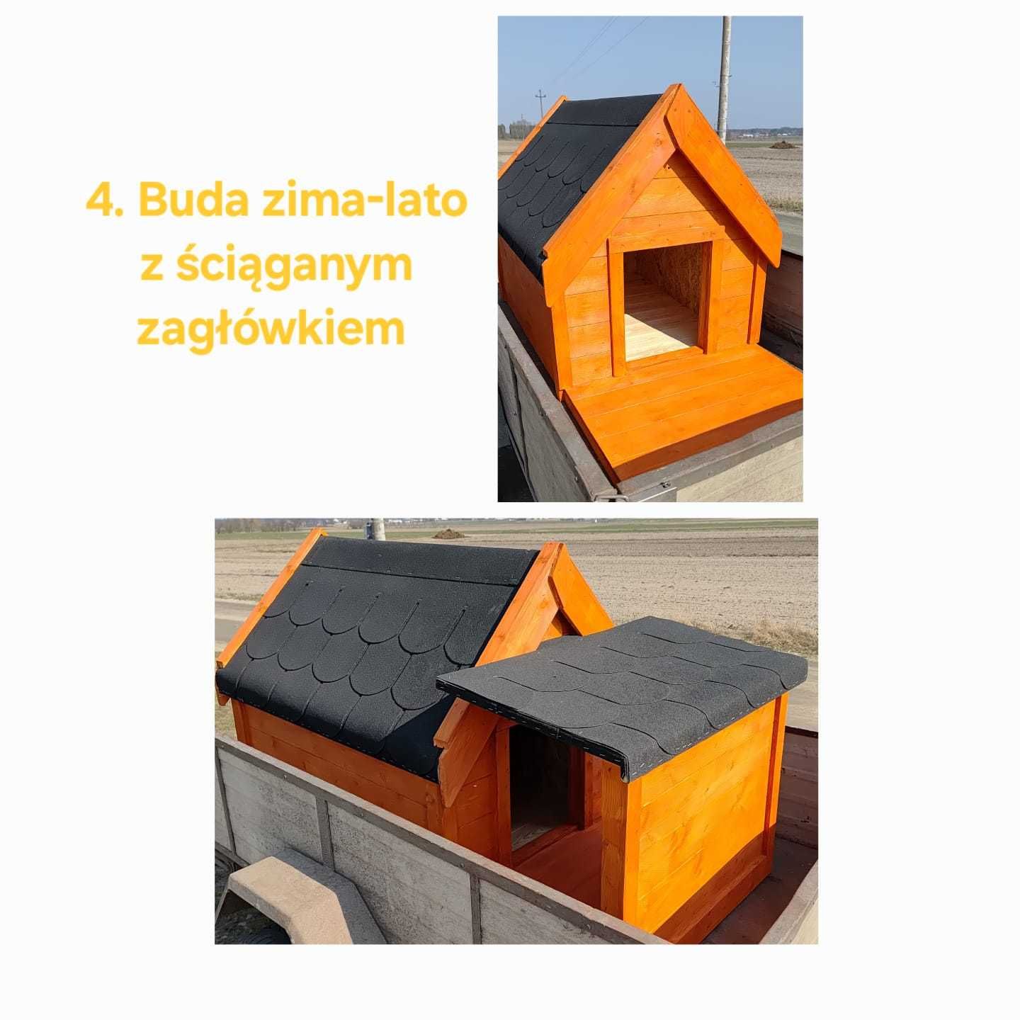 Buda dla psa ocieplana