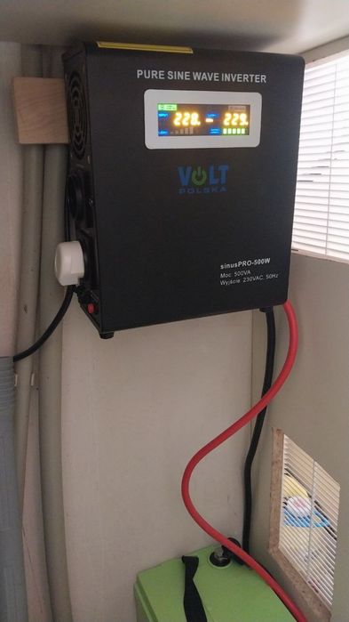 ДБЖ інвертор Volt  на 500 W, стабілізатор напруги, зарядний пристрій