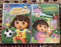 Dora poznaje świat bajki na DVD zestaw 2 sztuk