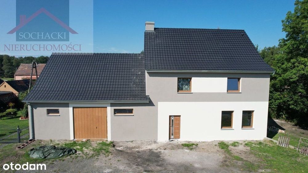 Dom z częścią usługową