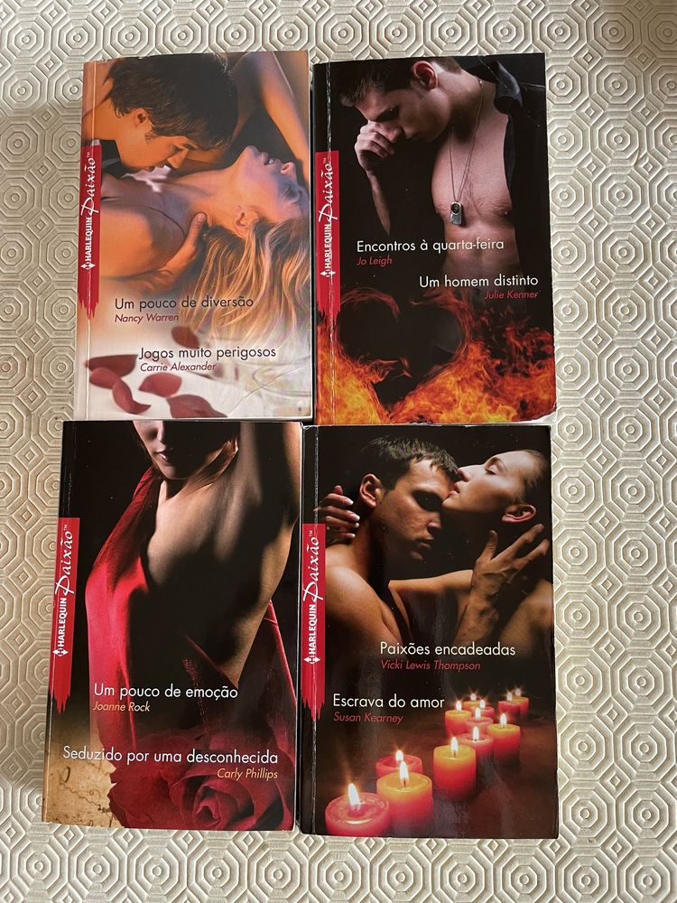 Livros Harlequim Paixão e Desejo