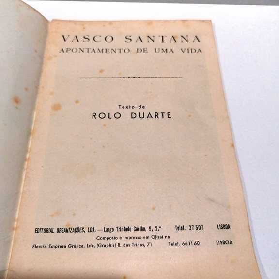 Vasco Santana – Apontamentos de uma vida