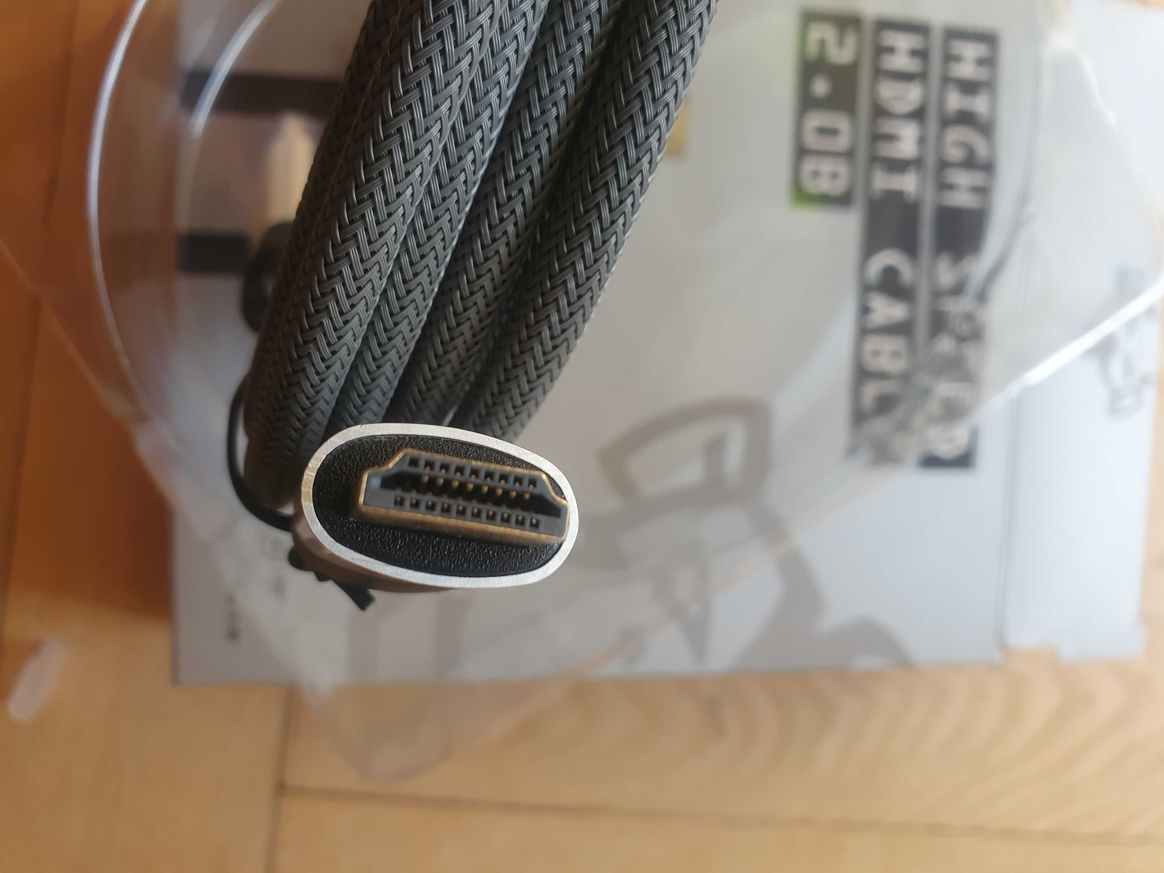 Silver Monkey Kabel HDMI 2.0B w oplocie - HDMI 3m