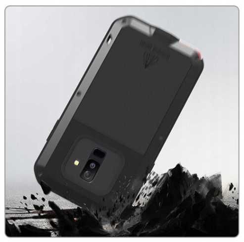 LOVE MEI Etui 360 pancerne metalowe do Samsung Galaxy S21 Ultra kurz