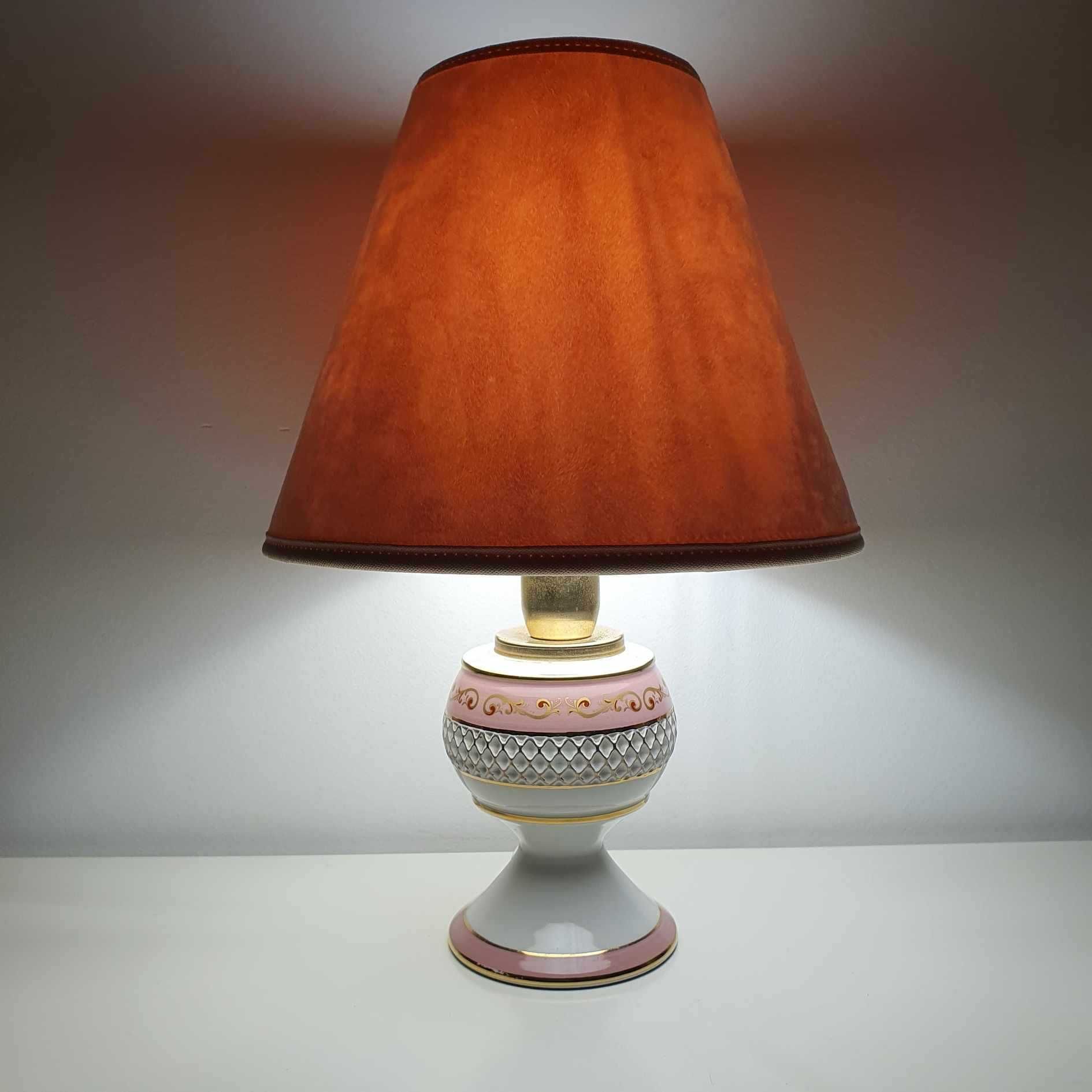 Porcelanowa lampka retro Klaus Cutik z lat 1960-71