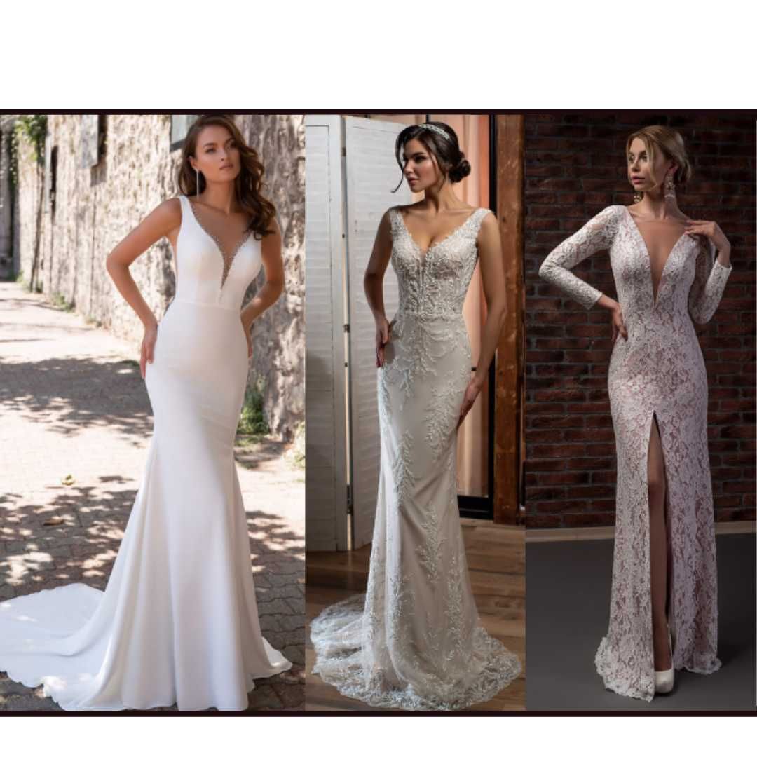 Vestidos de noiva linha Sereia, na ROSSY NOIVAS desde 300€