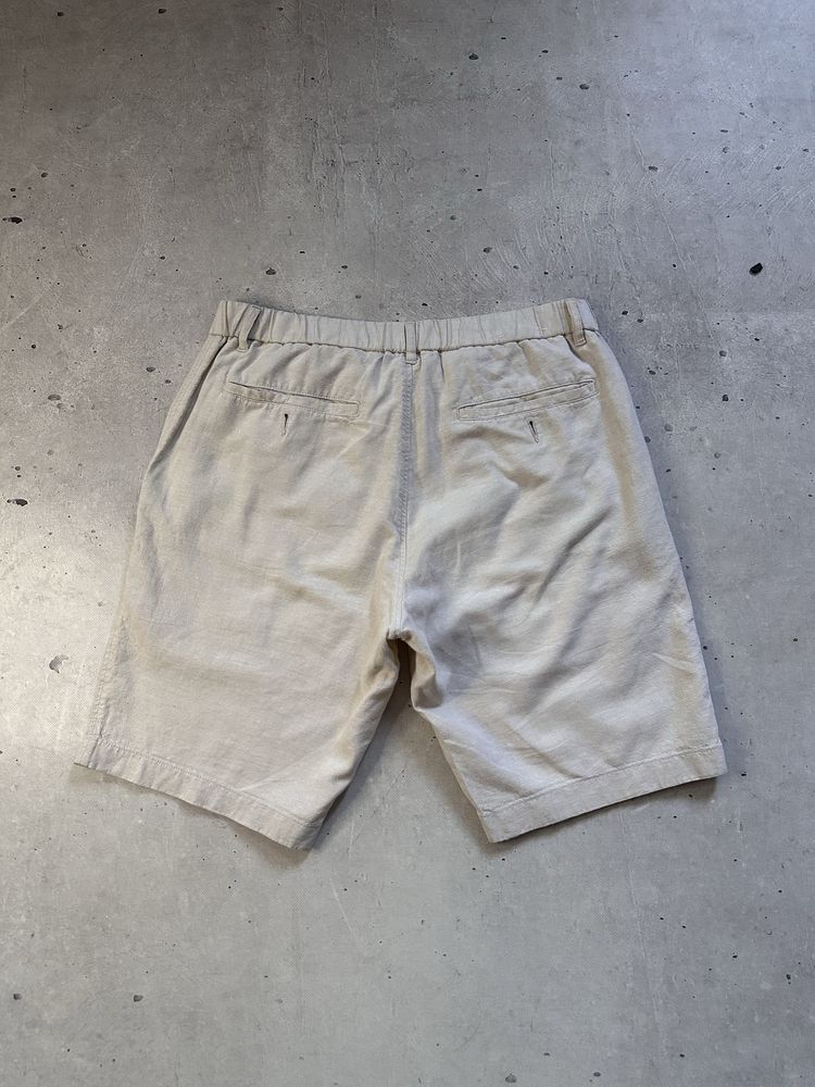Uniqlo japan old money linen shorts original чоловічі шорти льон