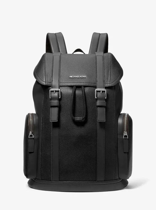 Оригінальний рюкзак Michael Kors Cooper. Шкіряний рюкзак Майкл Корс