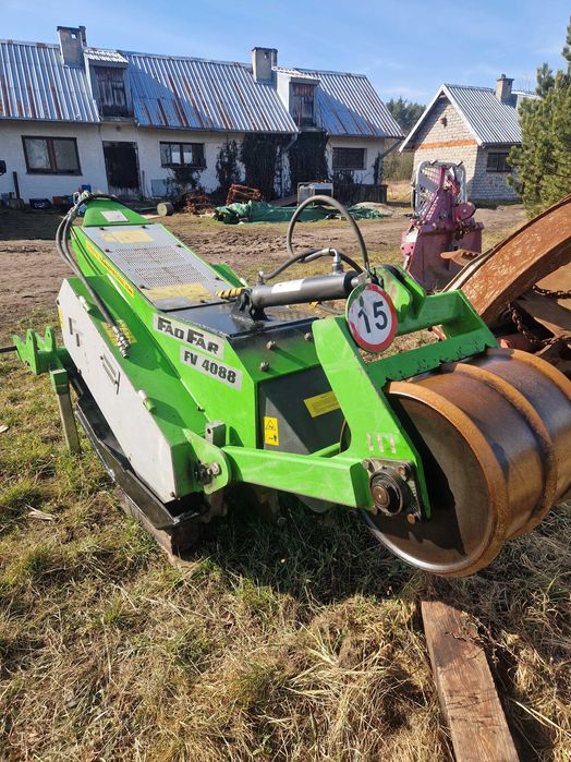 Frez leśny FV 4088 do pasowego przygotowania gleby FAO FAR
