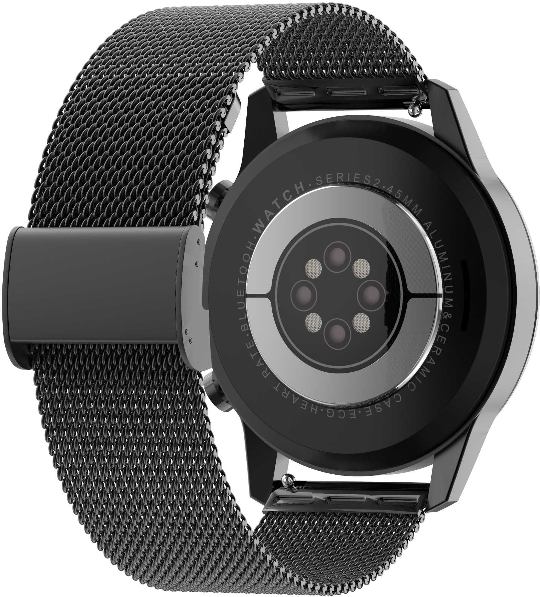 METALOWY PASEK BRANSOLETA do zegarka smartwatcha 22 mm mesh milanese