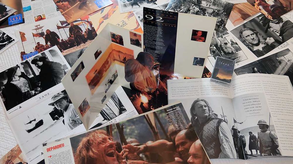 Material Coleção 1492 - Cristovão Colombo, Ridely Scott