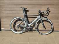 Planet x Exocet L 55 shimano ultegra koła zipp mavic czasowy triathlon