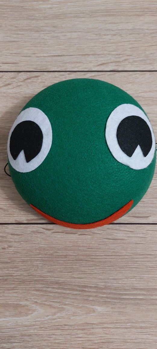 Czapka karnawałowa żabka