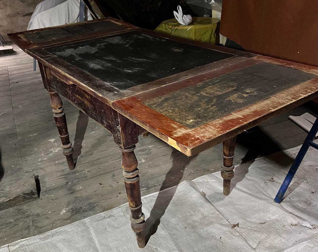 Wyprzedaż ! Stół drewniany rozkładany antyk 100x80x75