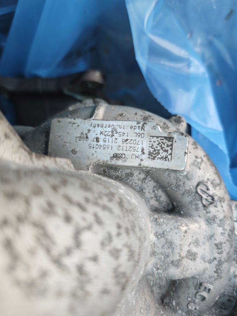 Turbosprężarka turbina oryginał Audi 2.0 tfsi RHF5 9VA11 06L145722 CYR