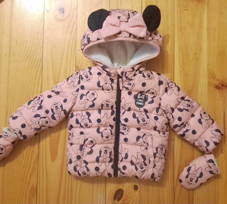 Зимова куртка на дівчинку Disney 6-12міс.