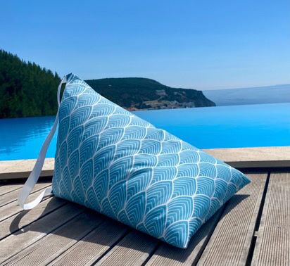 Almofada / Puff de Praia, Piscina, Campo, Casa,… - ENTREGA IMEDIATA