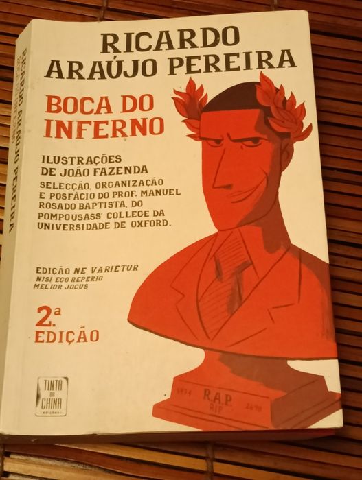 Livro Boca do Inferno 2 edição de Ricardo Araújo Pereira