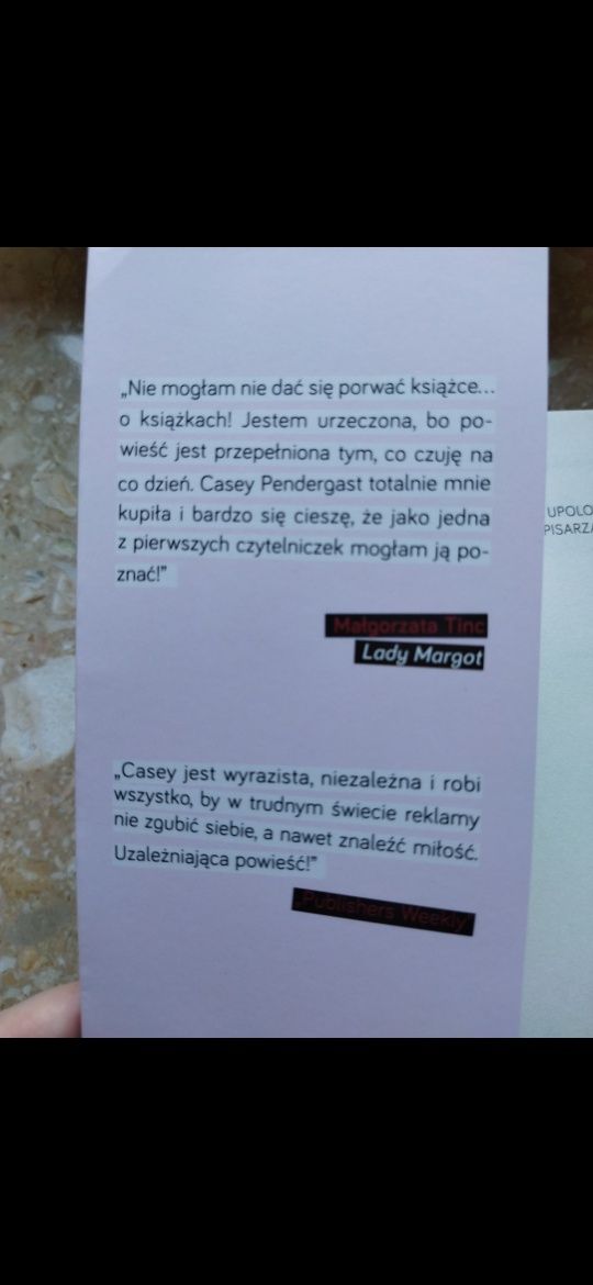 Sally Franson, Jak upolować pisarza?