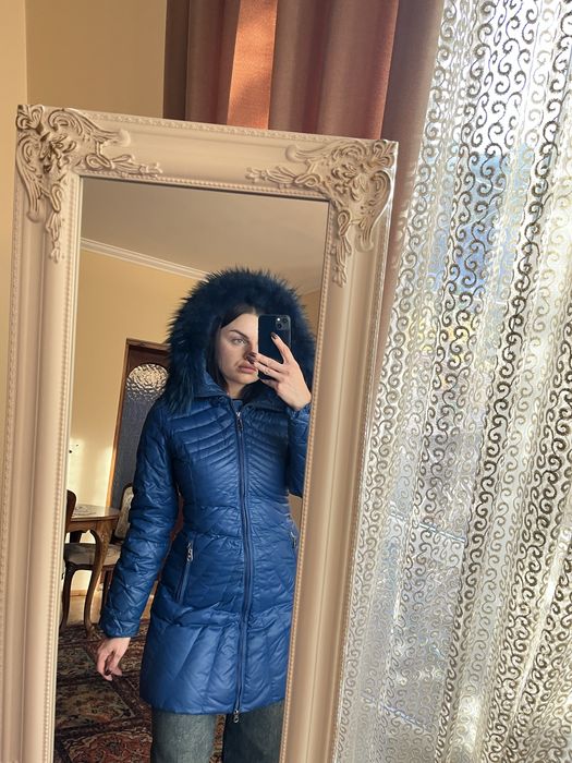 Зимова куртка довга