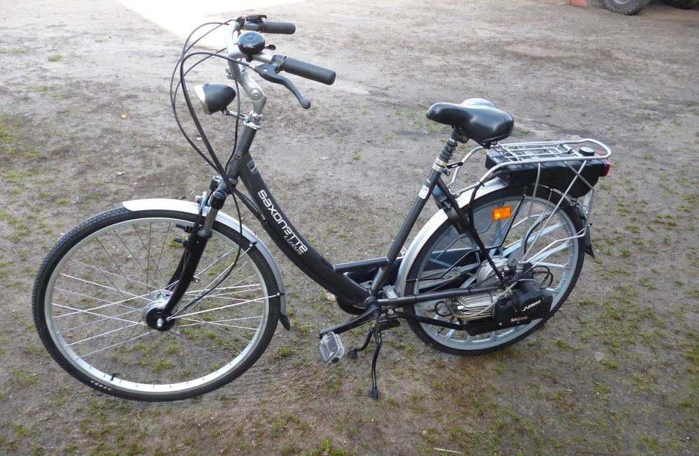 Saxonette Luxus Rower z Silnikiem Spalinowym Sachs